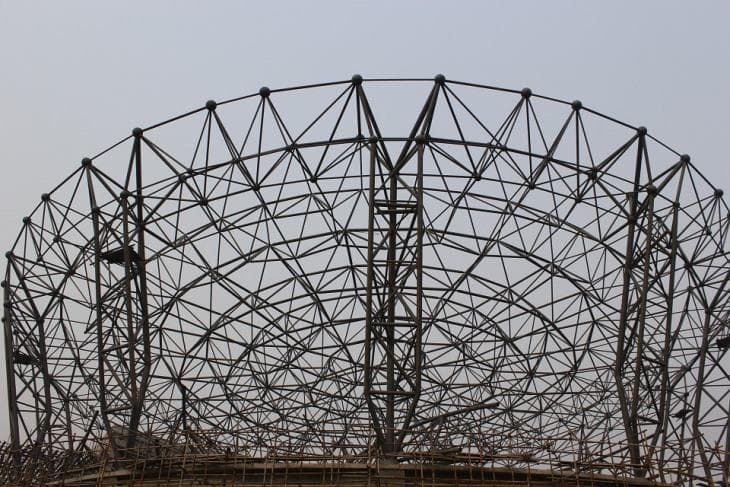 福建管桁架结构工程弯管加工如何做防锈处理