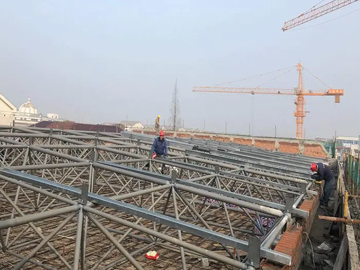 福建四小体育馆网架